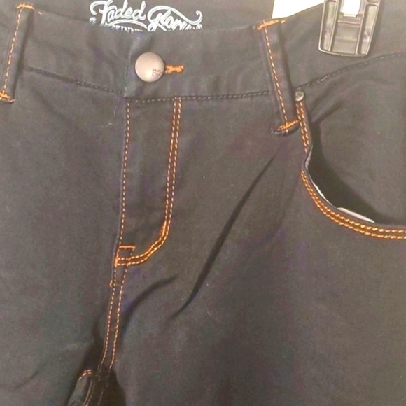 Faded Glory Dark Wash Jeans Soft Petite 12P NWT Straight Leg - Picture 4 of 8